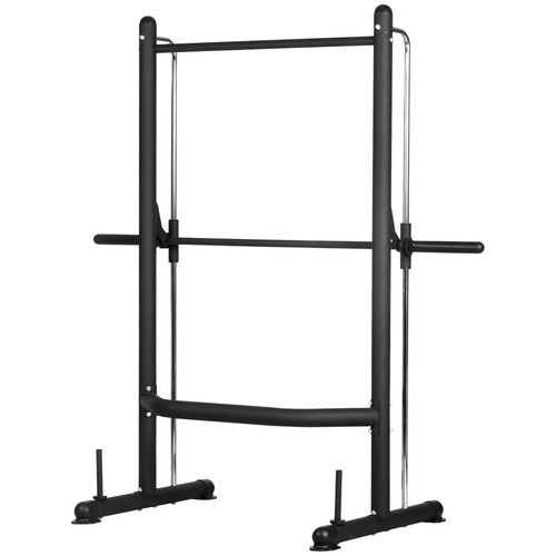 Black half rack - rack, squat
