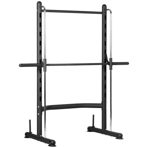 Adjustable squat rack with - adjustable, rack,