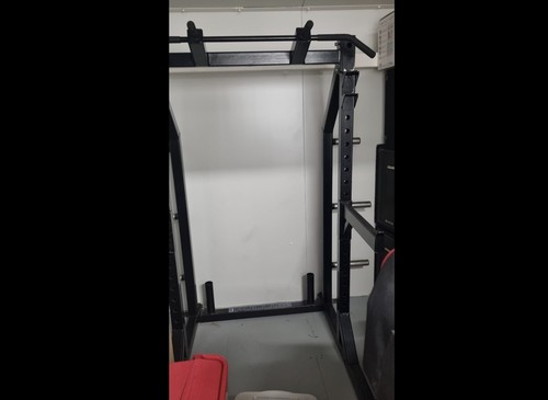 Pullum squat rack pull - squat, up