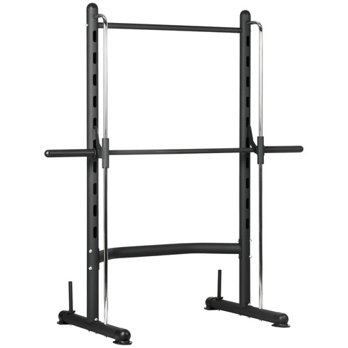 Squat rack black - rack, steel