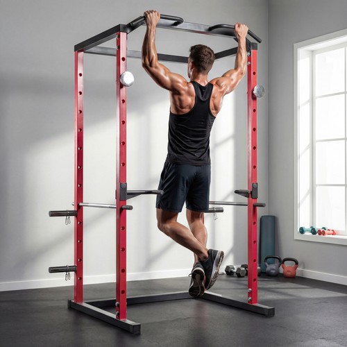 Power tower adjustable - tower,, squat