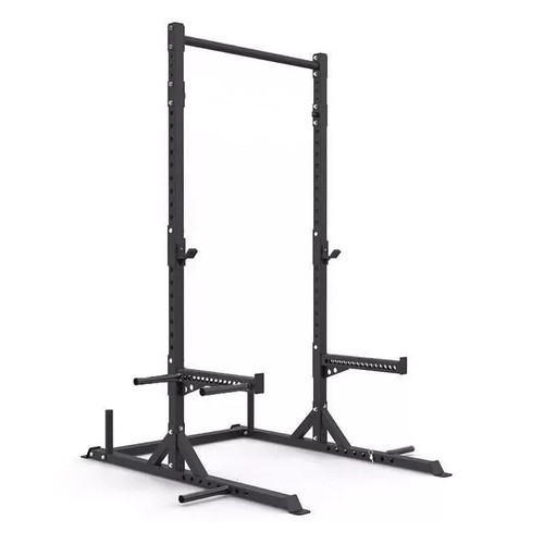 Half rack squat rack garage